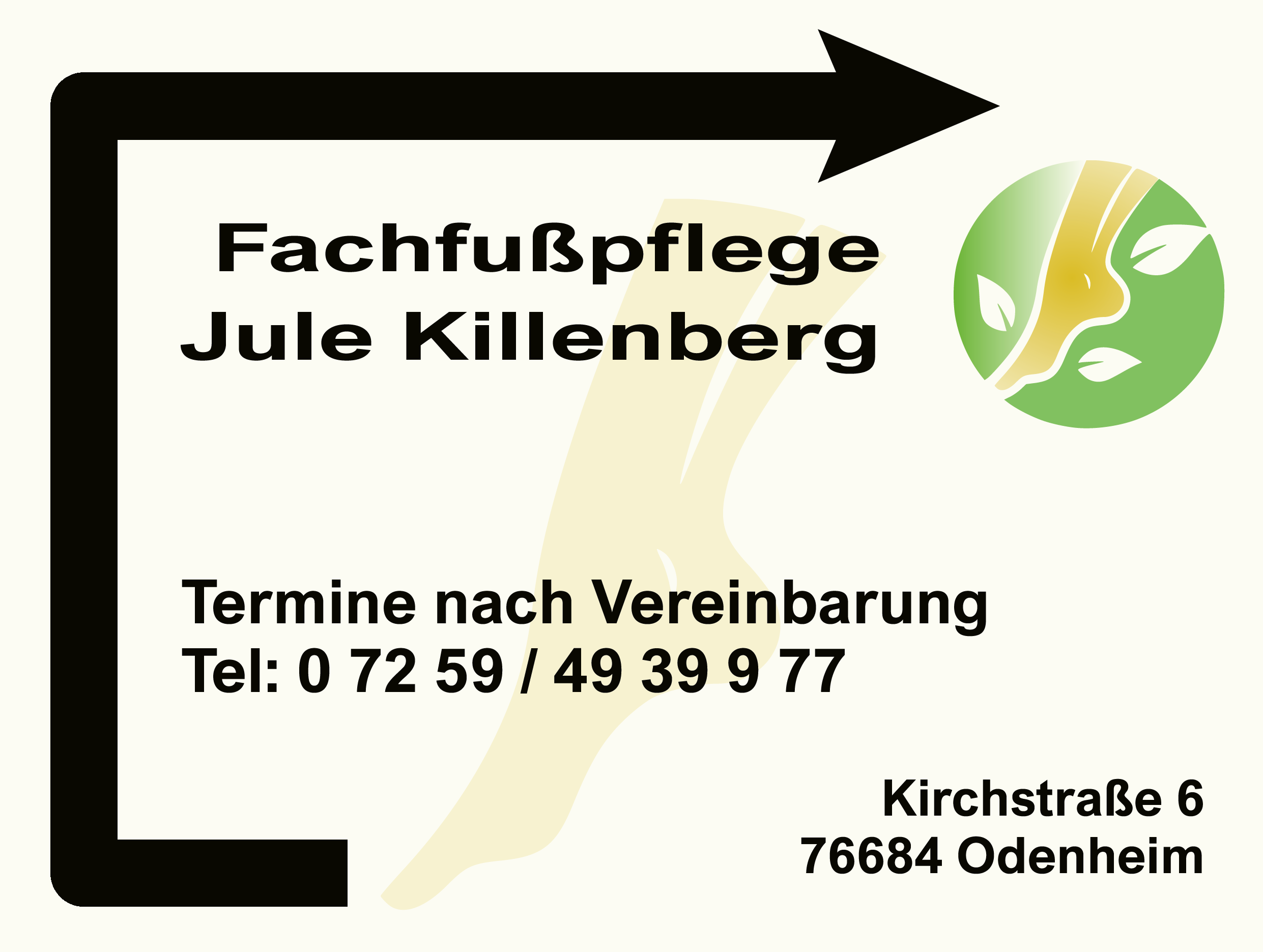 Schild 2 Jule